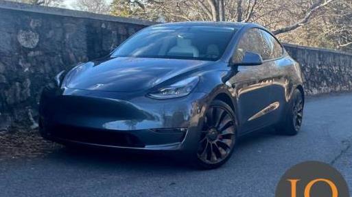 TESLA MODEL Y 2021 5YJYGDEF3MF194677 image